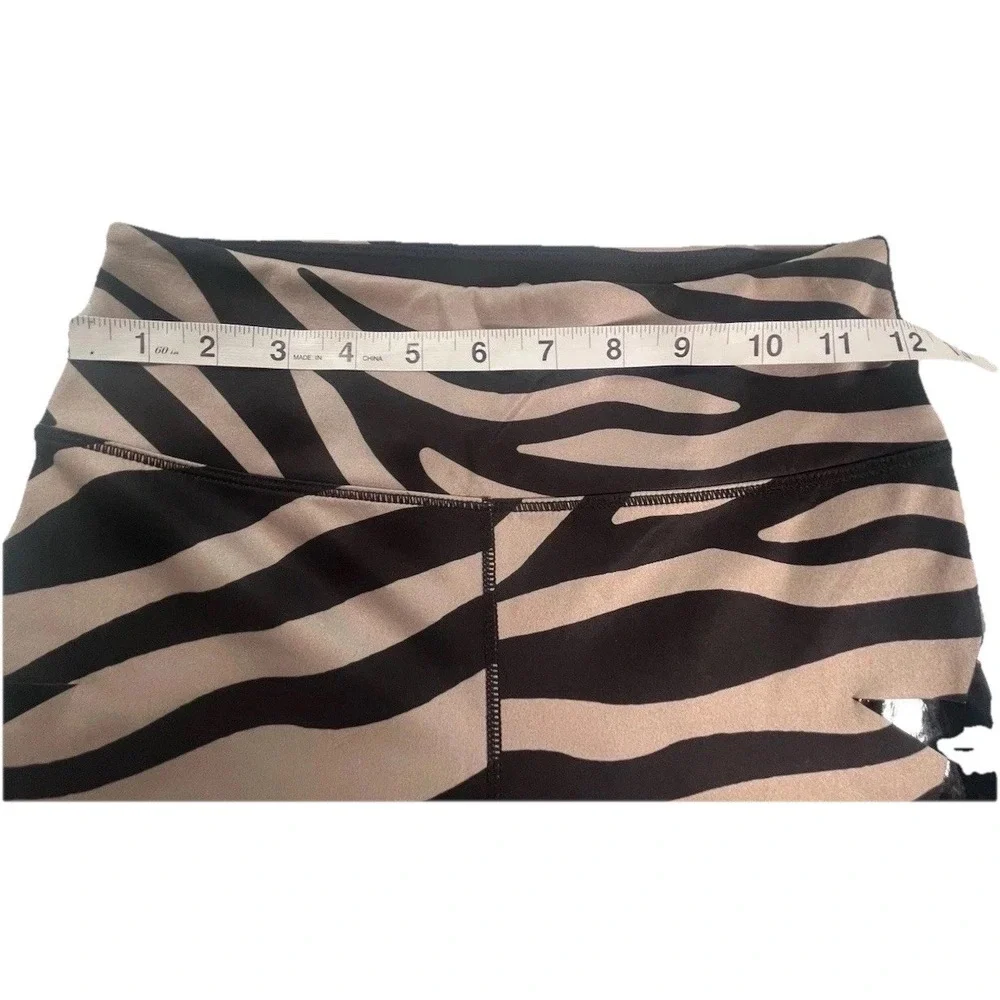 Noli Leggings Womens Small Striped‎ Stars Patriotic Yoga Pants Made In USA